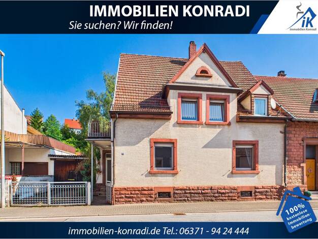 Doppelhaushälfte zum Kauf 129.000 € 7 Zimmer 166 m² 260 m² Grundstück Waldfischbach-Burgalben 67714