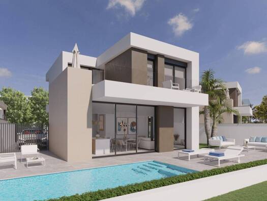Chalet zum Kauf - Erstbezug 799.000 € 3 Zimmer 140 m² 300 m² Grundstück San Javier 30739