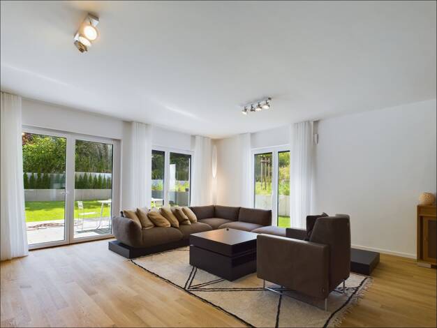 Doppelhaushälfte zur Miete - Neubau 3.750 € 6 Zimmer 219 m² 419 m² Grundstück Stadtmitte Aschaffenburg 63739