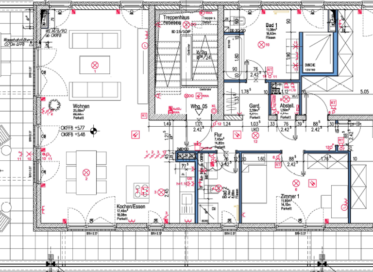 Wohnung zur Miete 1.740 € 4 Zimmer 130,1 m² 2. Geschoss Am Dornbusch 35 Langen 63225