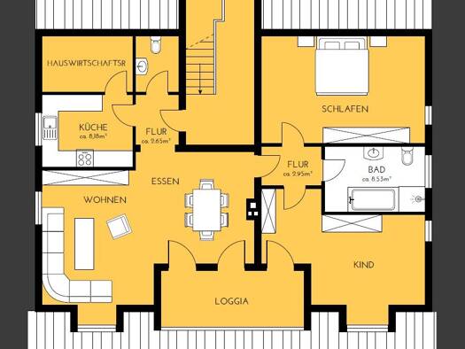 Wohnung zum Kauf provisionsfrei 329.000 € 3,5 Zimmer 101 m² 2. Geschoss Bindlach 95463