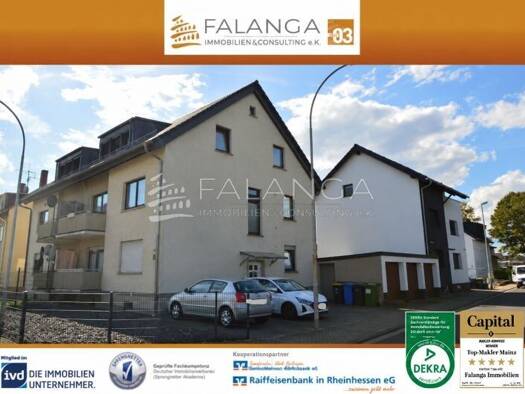 Mehrfamilienhaus zum Kauf als Kapitalanlage geeignet 580.000 € 8 Zimmer 184 m² Ginsheim-Gustavsburg 65462