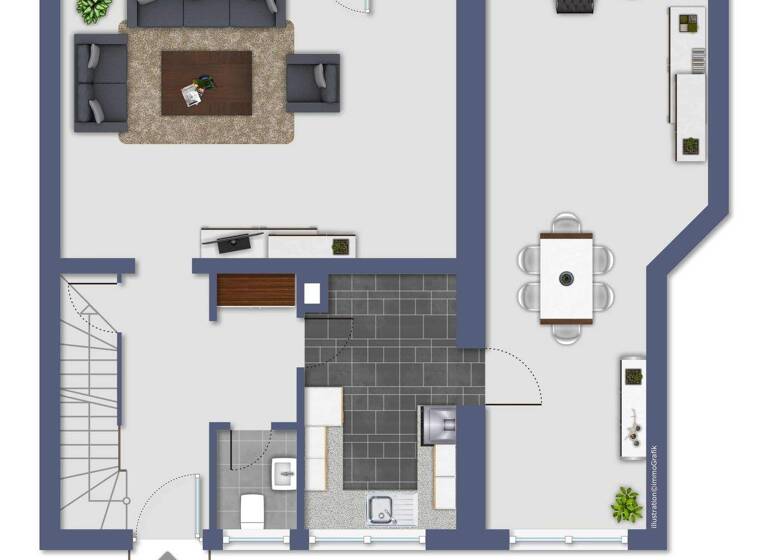 Reihenendhaus zum Kauf 395.000 € 6 Zimmer 150 m² 403 m² Grundstück frei ab sofort Broich Mülheim 45479