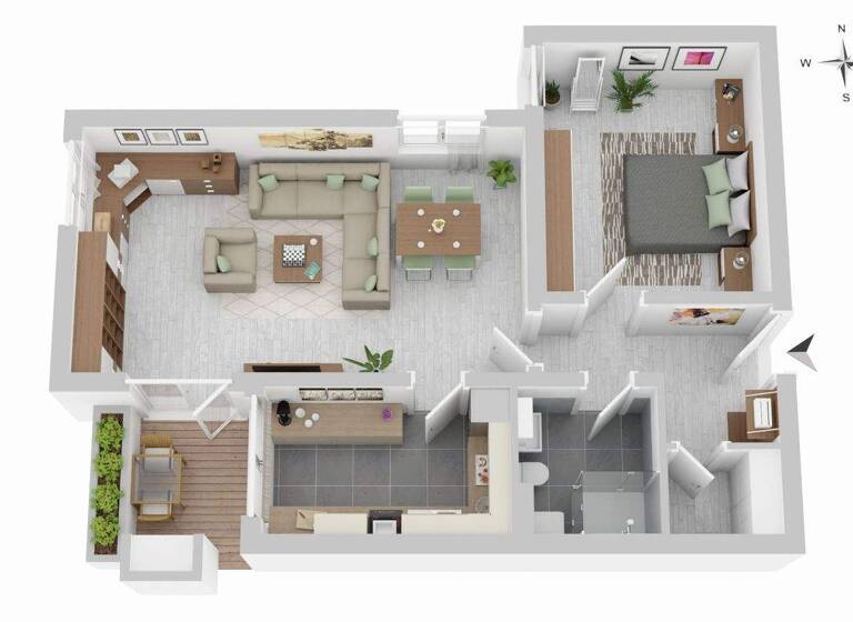 Wohnung zum Kauf 190.000 € 2 Zimmer 63 m² Wernau 73249