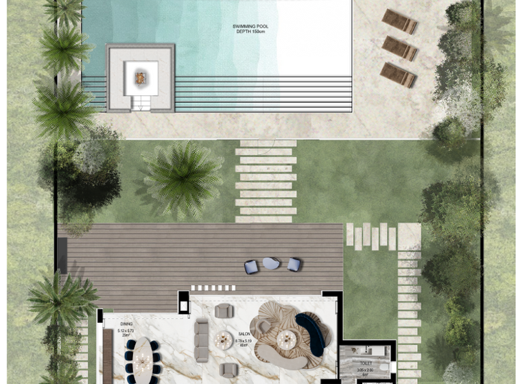 Villa zum Kauf provisionsfrei 6.163.700 € 7 Zimmer 720 m² Abu Dhabi