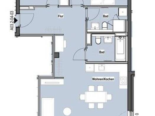 Wohnung zur Miete 1.201 € 3 Zimmer 80,7 m² 4. Geschoss frei ab sofort Amely-Bölte-Straße 10 Wilsdruffer Vorstadt/Seevorstadt-West Dresden 01067