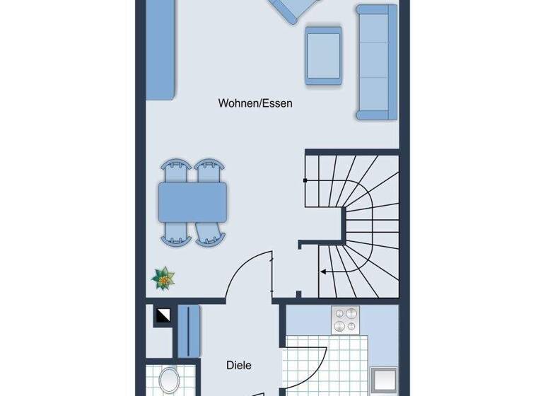 Reihenmittelhaus zum Kauf 630.000 € 4,5 Zimmer 106 m² 140 m² Grundstück Heddernheim Frankfurt 60439