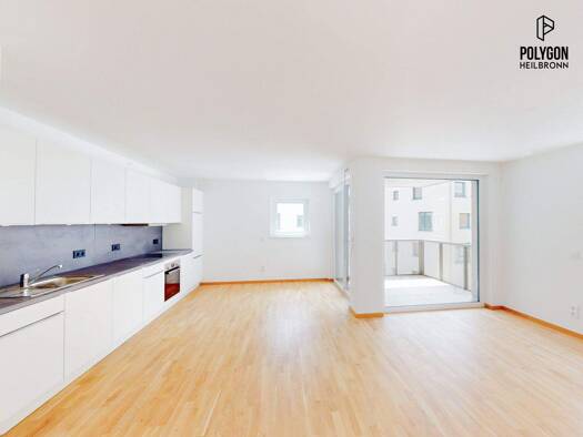 Wohnung zur Miete - Erstbezug 1.210 € 3 Zimmer 79,4 m² 1. Geschoss Happelstraße 43 Heilbronn 74074