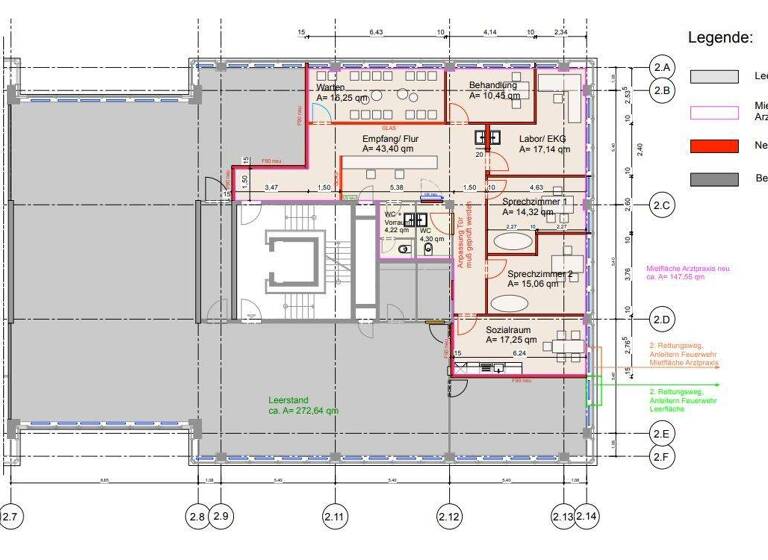 Bürofläche zur Miete provisionsfrei 12 € 272,6 m² Bürofläche teilbar ab 272,6 m² Langenhorn Hamburg 22415