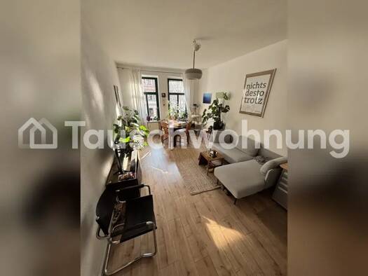 Wohnung zur Miete Tauschwohnung 500 € 2 Zimmer 49 m² 1. Geschoss Gohlis-Süd Leipzig 04155