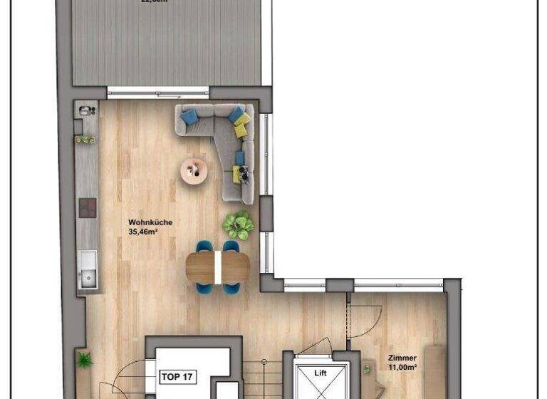Wohnung zum Kauf - Erstbezug 1.098.000 € 4 Zimmer 100,6 m² Wien 1060