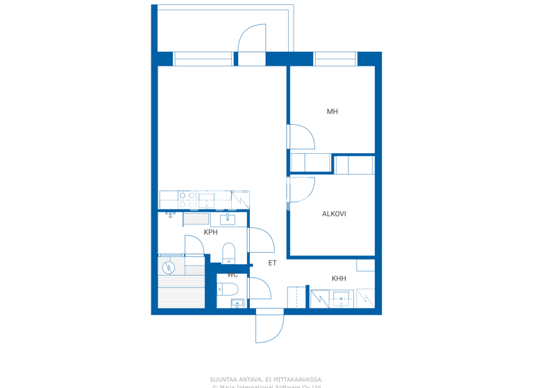 Studio zum Kauf 485.000 € 2 Zimmer 54,5 m² 2. Geschoss Hissitie 10 Kittilä 99130