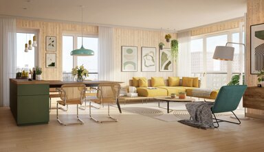 Wohnung zum Kauf provisionsfrei 853.374 € 4 Zimmer 98 m² 3. Geschoss frei ab sofort Baakenallee 45 Kleiner Grasbrook Hamburg 20457