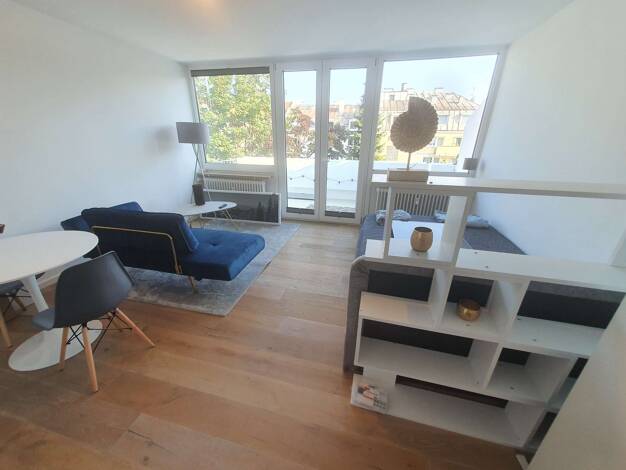 Studio zur Miete Wohnen auf Zeit 1.490 € 1 Zimmer 35 m² frei ab 01.03.2026 Thalk.Obersendl.-Forsten-Fürstenr.-Solln München 81379