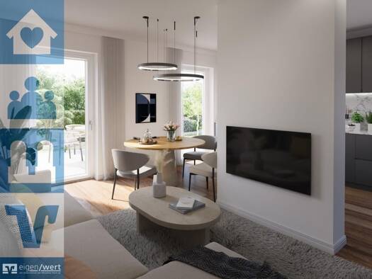 Doppelhaushälfte zum Kauf - Erstbezug 999.000 € 4 Zimmer 107,8 m² 132 m² Grundstück Schwabing-Freimann München 80939