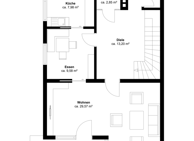Einfamilienhaus zum Kauf 495.000 € 6 Zimmer 156 m² 380 m² Grundstück Lenting 85101