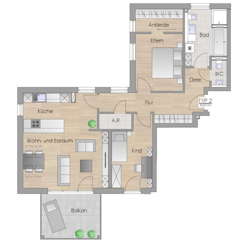 Wohnung zum Kauf provisionsfrei 418.500 € 3 Zimmer 91,9 m²<br/>Wohnfläche 2.<br/>Geschoss Ludersheim-Au Altdorf 90518