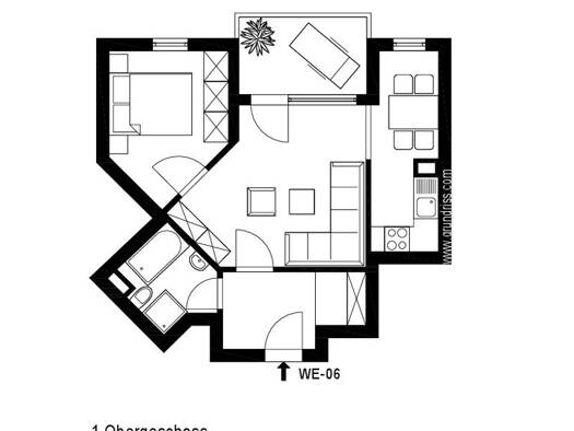 Wohnung zum Kauf 165.000 € 2,5 Zimmer 56,8 m² 2. Geschoss Bismarckstr. 36 Eppingen 75031
