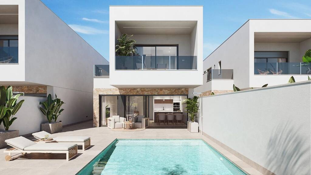 Doppelhaushälfte zum Kauf provisionsfrei 397.000 € 4 Zimmer 112 m² 162 m² Grundstück Calle Alonso Cano 2 San Pedro del Pinatar 30740