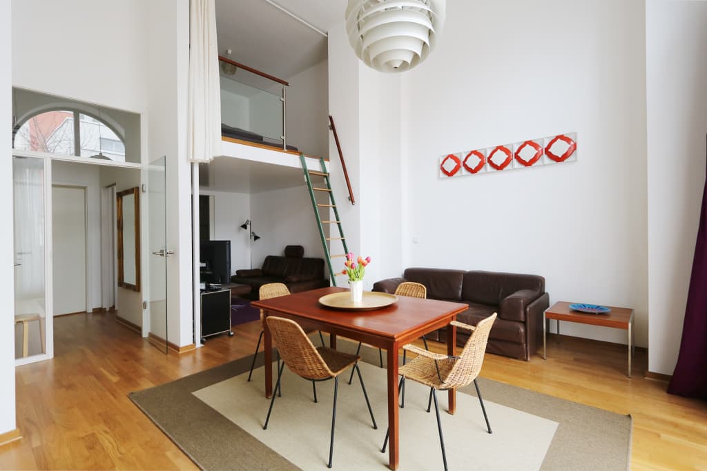 Wohnung zur Miete Wohnen auf Zeit 1.900 € 3 Zimmer 49 m²<br/>Wohnfläche 14.03.2025<br/>Verfügbarkeit Tivoliplatz Kreuzberg Berlin 10965