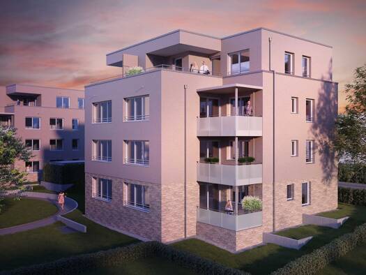 Wohnung zur Miete - Erstbezug 1.210 € 3 Zimmer 80,7 m² EG frei ab sofort Steinwaldstraße 53 Steckfeld Stuttgart 70599