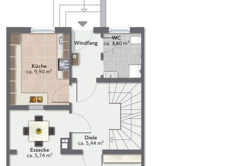 Reihenmittelhaus zum Kauf 749.000 € 4,5 Zimmer 113,8 m² 256 m² Grundstück Vaterstetten 85591