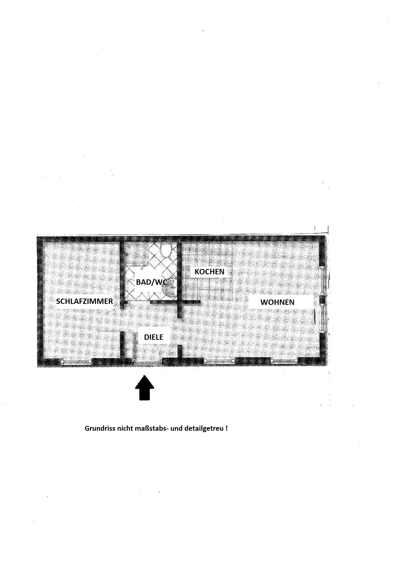 Wohnung zur Miete 290 € 2 Zimmer 36 m²<br/>Wohnfläche EG<br/>Geschoss ab sofort<br/>Verfügbarkeit Mangelgasse Zentrum Rudolstadt 07407