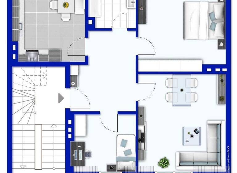 Wohnung zum Kauf 119.000 € 3 Zimmer 65 m² frei ab sofort Kempener Feld/Baakeshof Krefeld 47803