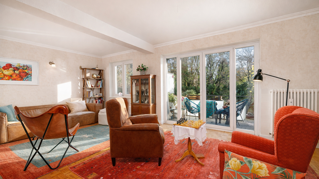 Idyllisches Wohnen beim Inselkanal: 4-Zimmer-Eigentumswohnung mit zwei Balkonen in gefragter Lage