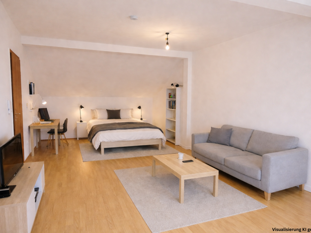 Studio zur Miete 370 € 1 Zimmer 42,9 m² frei ab 15.04.2026 Haidenhof-Süd Passau 94032