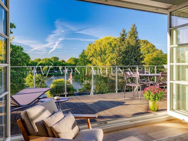 Wohnung zum Kauf 1.890.000 € 3 Zimmer 116 m² Uhlenhorst Hamburg 22085