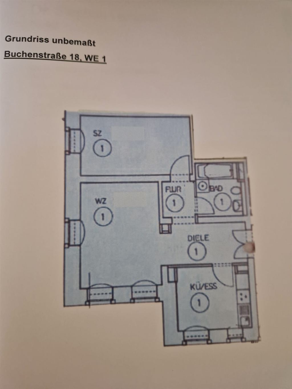 Wohnung zur Miete 639 € 2 Zimmer 53,8 m²<br/>Wohnfläche 01.03.2025<br/>Verfügbarkeit Buchenstraße 18 Leipziger Vorstadt (Oberer Hecht) Dresden 01097