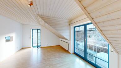 Wohnung zum Kauf provisionsfrei 149.000 € 2,5 Zimmer 55,8 m² Dachgeschoss, 2. Geschoss Sigmaringen Sigmaringen 72488