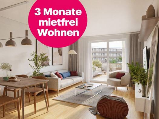 Wohnung zur Miete - Erstbezug 955 € 2 Zimmer 55,1 m² 1. Geschoss Ortsstraße Vösendorf 2331