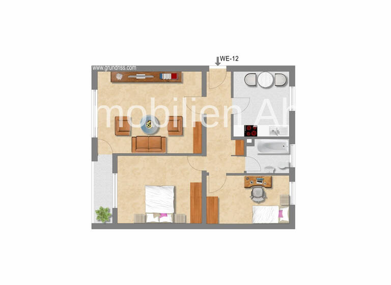 Wohnung zum Kauf 339.000 € 3 Zimmer 72,6 m²<br/>Wohnfläche Mindelheim Mindelheim 87719