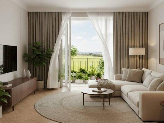 Wohnung zum Kauf - Erstbezug 2 Zimmer 48 m² EG Lenzen 239 Oberau 6311