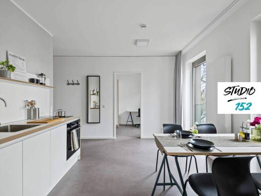 Studio zur Miete 360 € 1 Zimmer 24,8 m² 6. Geschoss frei ab 01.03.2026 Dotzheimer Straße 152 Wiesbaden 65197