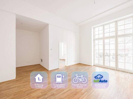 Wohnung zur Miete - Erstbezug 1.448 € 4 Zimmer 119,4 m² EG frei ab 01.09.2026 Straße der Nationen 78 Zentrum Chemnitz 09111