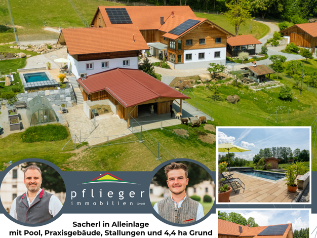 Haus zum Kauf 7 Zimmer 300 m² 44.220 m² Grundstück frei ab 01.10.2026 Solla Waldkirchen 94065