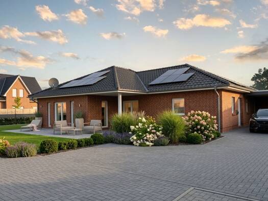 Bungalow zum Kauf 409.775 € 3 Zimmer 115 m² 647,5 m² Grundstück Norderschweiburg Jade 26349