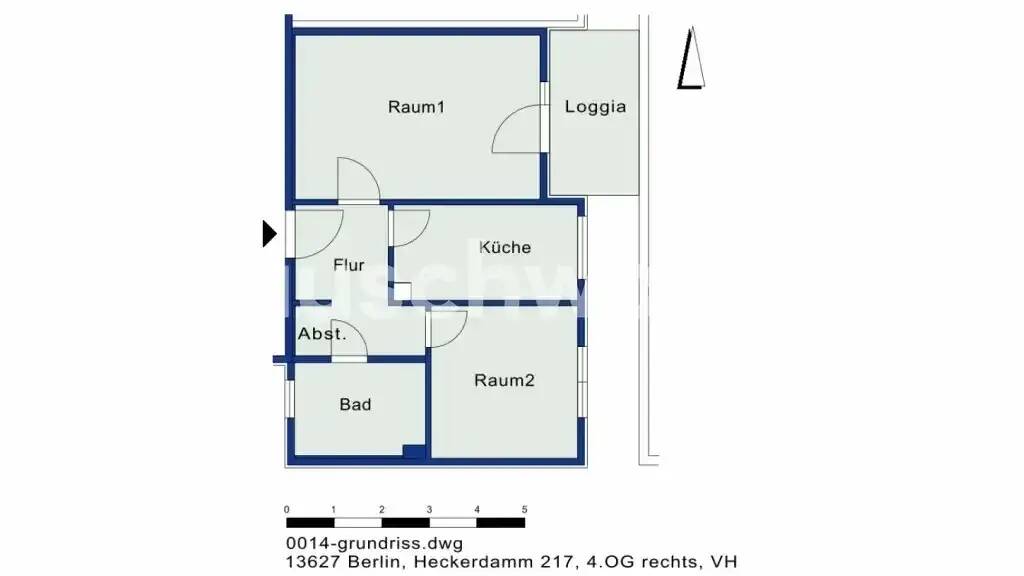Wohnung zur Miete nur mit Wohnberechtigungsschein Tauschwohnung 385 € 1,5 Zimmer 51 m² 4. Geschoss Spandau Berlin 13627