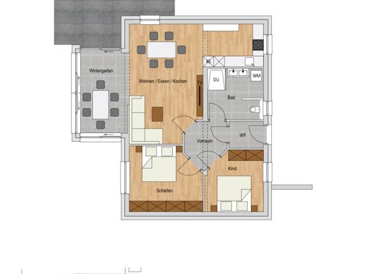 Wohnung zum Kauf - Erstbezug provisionsfrei 374.263 € 3 Zimmer 87,8 m² EG Pogöriach 9582