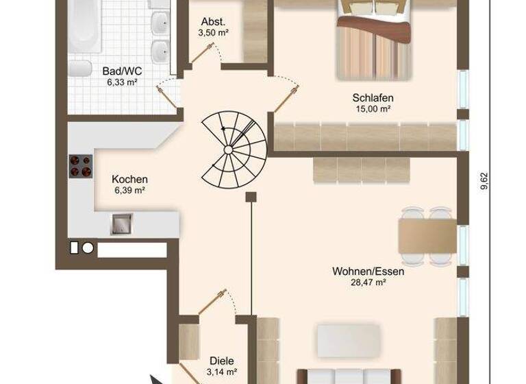 Maisonette zum Kauf 199.000 € 3 Zimmer 99 m² Scheer 72516
