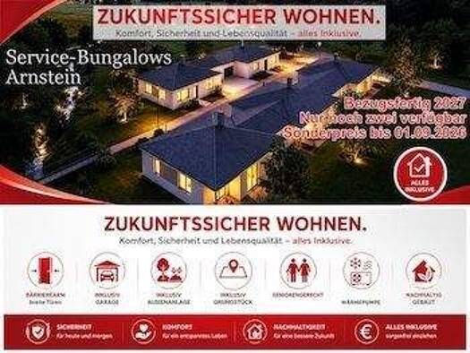 Bungalow zum Kauf provisionsfrei 3 Zimmer 124 m² 438 m² Grundstück Arnstein Arnstein 97450