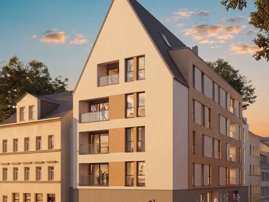 Wohnung zum Kauf provisionsfrei 336.000 € 2 Zimmer 64,6 m² Freiberg Freiberg 09599