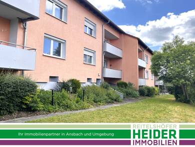 Wohnung zum Kauf 229.000 € 3 Zimmer 81,5 m² 1. Geschoss Stadt Ansbach 91522