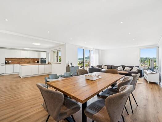 Terrassenwohnung zum Kauf 385.000 € 4,5 Zimmer 132 m² Kadelburg Küssaberg / Kadelburg 79790