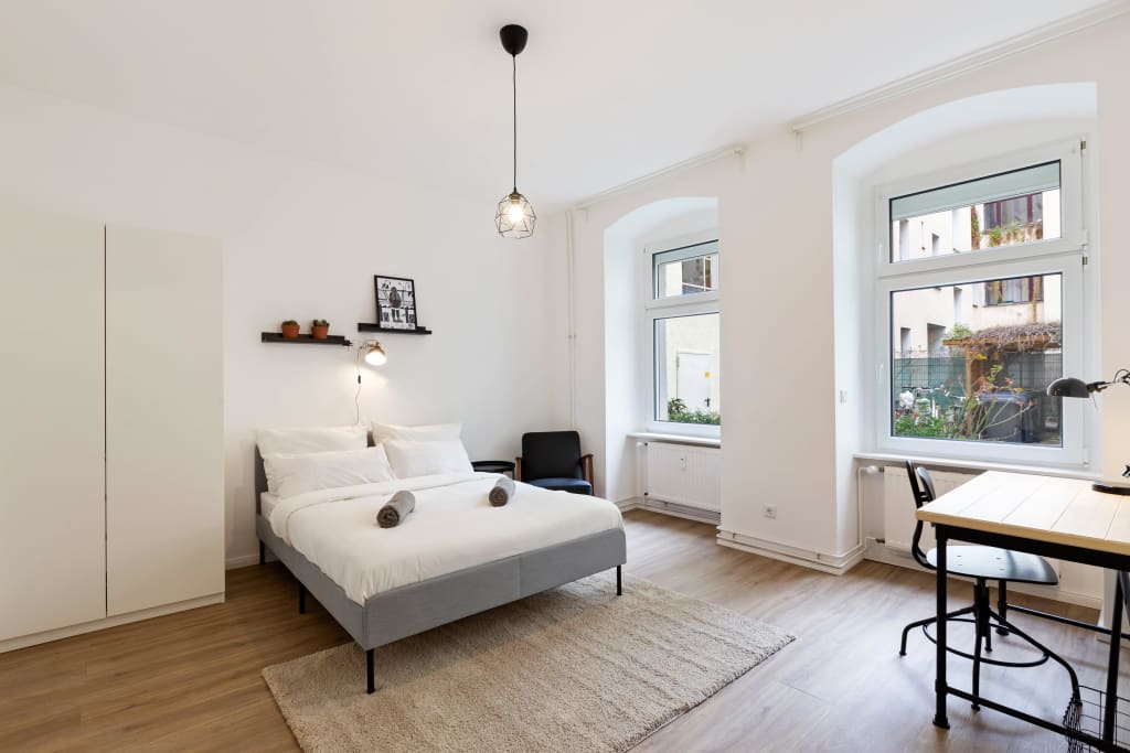 Wohnung zur Miete Wohnen auf Zeit 870 € 2 Zimmer 18,1 m²<br/>Wohnfläche 04.03.2025<br/>Verfügbarkeit Innstraße 27 Neukölln Berlin 12043