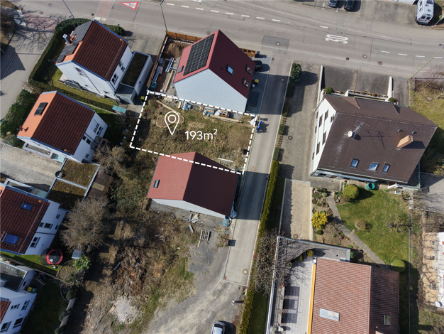 Grundstück zum Kauf provisionsfrei 196.860 € 193 m² Grundstück Heimerdingen Ditzingen 71254