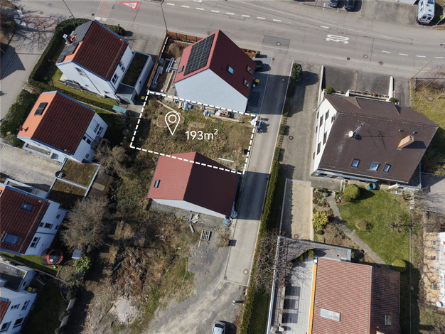 Grundstück zum Kauf provisionsfrei 196.860 € 193 m² Grundstück Heimerdingen Ditzingen 71254